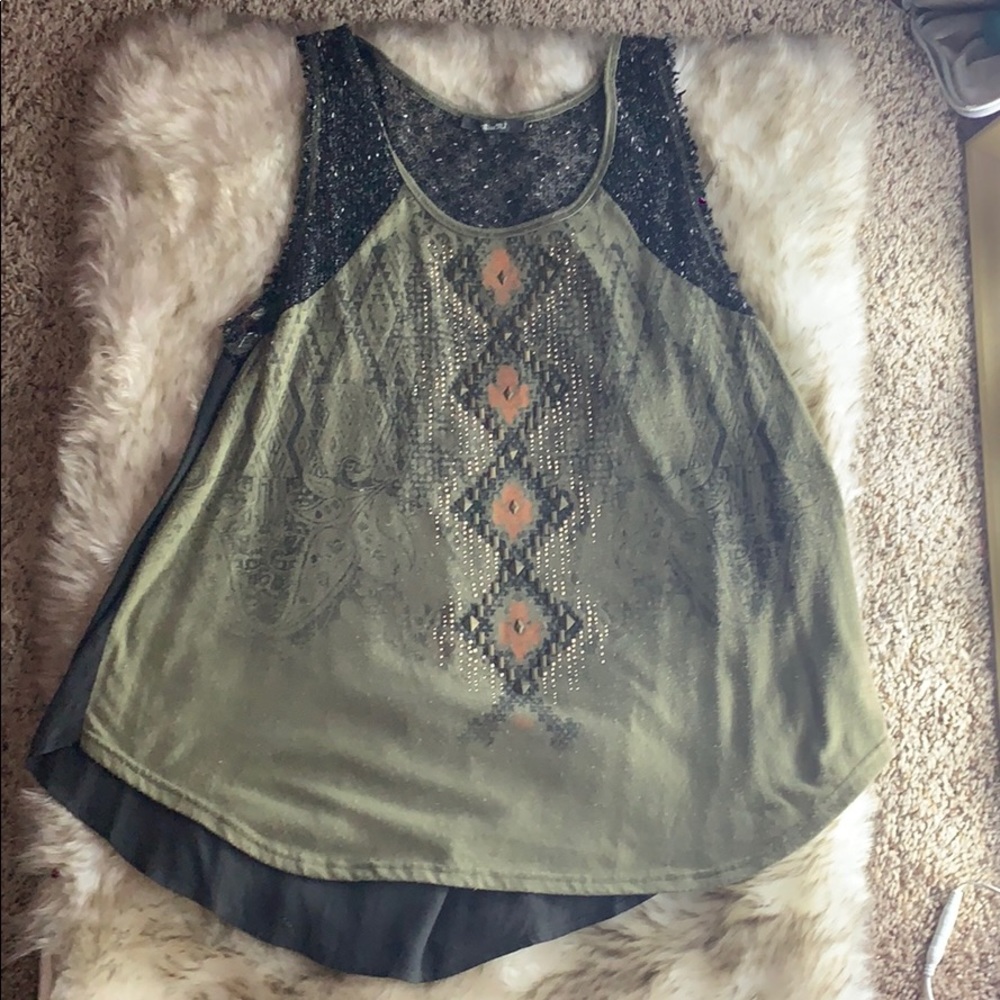 Miss Me tank top